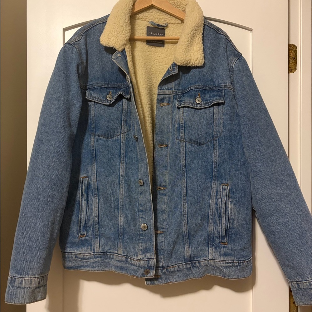 Denim Sherpa Jacket